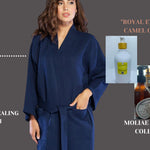 MB Love Royal Luxi Robe Bath | Blue Nile Moon | Gift Box Kit