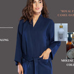 MB Love Royal Luxi Robe Bath | Blue Nile Moon | Gift Box Kit