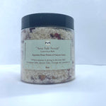 Arsa Salt Scrub Kit | Himalayan Salt | Black Sandstone | Black Seed Oil | Patchouli | Gold Bars | Honey