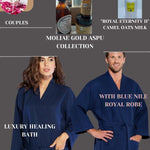 Blue Bath Robe | Royal Blue Robe | MOLIAE Beauty