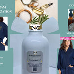 MB Love Royal Luxi Robe Bath | Blue Nile Moon | Gift Box Kit