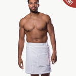 MA'at Kingship Towel Wrap | 100% Cotton Velour Cloth Men Body Wrap | King In Me