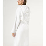 MA'at Royal Elite Robe | 100% Turkish Cotton White Heavy Weight | Hooded Terry
