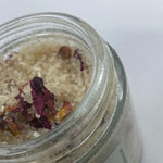 Arsa Salt Scrub Kit | Himalayan Salt | Black Sandstone | Black Seed Oil | Patchouli | Gold Bars | Honey