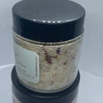 Arsa Salt Scrub Kit | Himalayan Salt | Black Sandstone | Black Seed Oil | Patchouli | Gold Bars | Honey