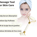 2 in 1 Facial Roller | Facial Jade Roller | MOLIAE Beauty