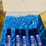 King In Me | Nile Sapphire 5 Men Lip Oils | Gift Box Set | Argan Oil | Blueberry Seed | Banana Oil