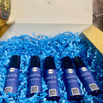 King In Me | Nile Sapphire 5 Men Lip Oils | Gift Box Set | Argan Oil | Blueberry Seed | Banana Oil