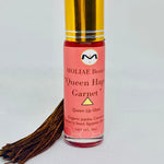 Topaz Oasis Queen | Queen Hagar Garnet | Lip Oil Gloss | Strawberry Seed | Egyptian Geranium | Jojoba | Coconut