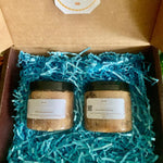Gift Box Kit 2 Pyra Paradise | Men | Brown Sugar Body Scrub | Bergamot | Patchouli