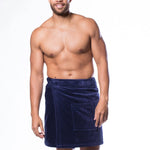 MA'at Kingship Towel Wrap | 100% Cotton Velour Cloth Men Body Wrap | King In Me