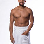 MA'at Kingship Towel Wrap | 100% Cotton Velour Cloth Men Body Wrap | King In Me