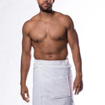 MA'at Kingship Towel Wrap | 100% Cotton Velour Cloth Men Body Wrap | King In Me