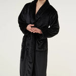 MA'at Wenegu Valley MicroFleece Robe | Shawl Collar | King In Me
