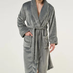 MA'at Wenegu Valley MicroFleece Robe | Shawl Collar | King In Me