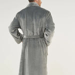 MA'at Wenegu Valley MicroFleece Robe | Shawl Collar | King In Me