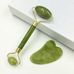 Jade Roller and Gua Sha | Gua Sha Face Tool | MOLIAE Beauty