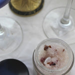 Arsa Salt Scrub Kit | Himalayan Salt | Black Sandstone | Black Seed Oil | Patchouli | Gold Bars | Honey