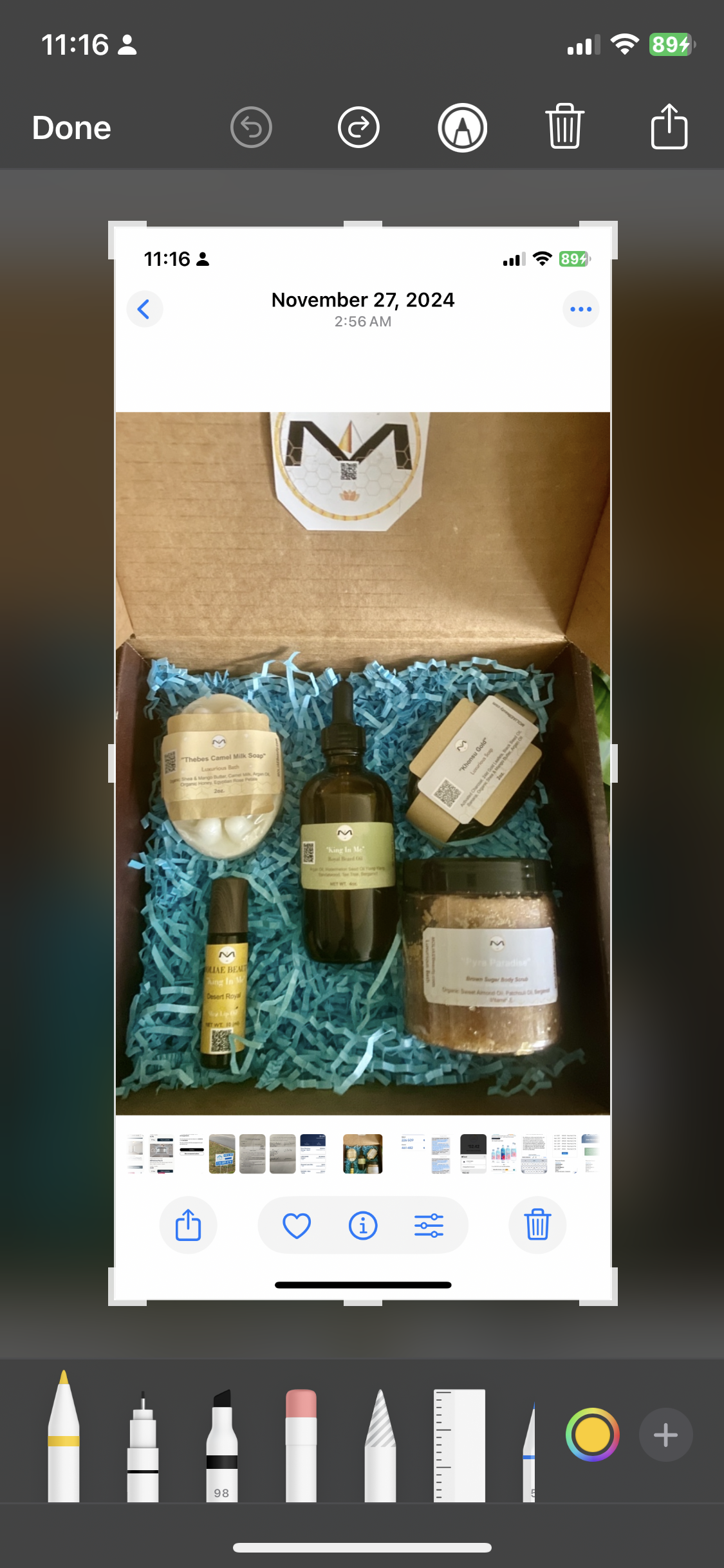 Gift Box Beard Oil, Royal Soap, Men Lip Oil