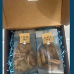 Gift Box | MA’at Kahk Chocolate Chip Pistachio Butter Cookies | Egyptian Dates