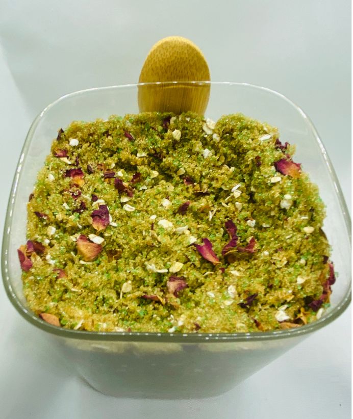 Gift Box Kit Aloe PyraSand Rejuvenate | Gold Bars Soap | Thebes Camel Milk Soap