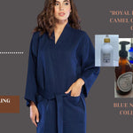 MB Love Royal Luxi Robe Bath | Blue Nile Moon | Gift Box Kit