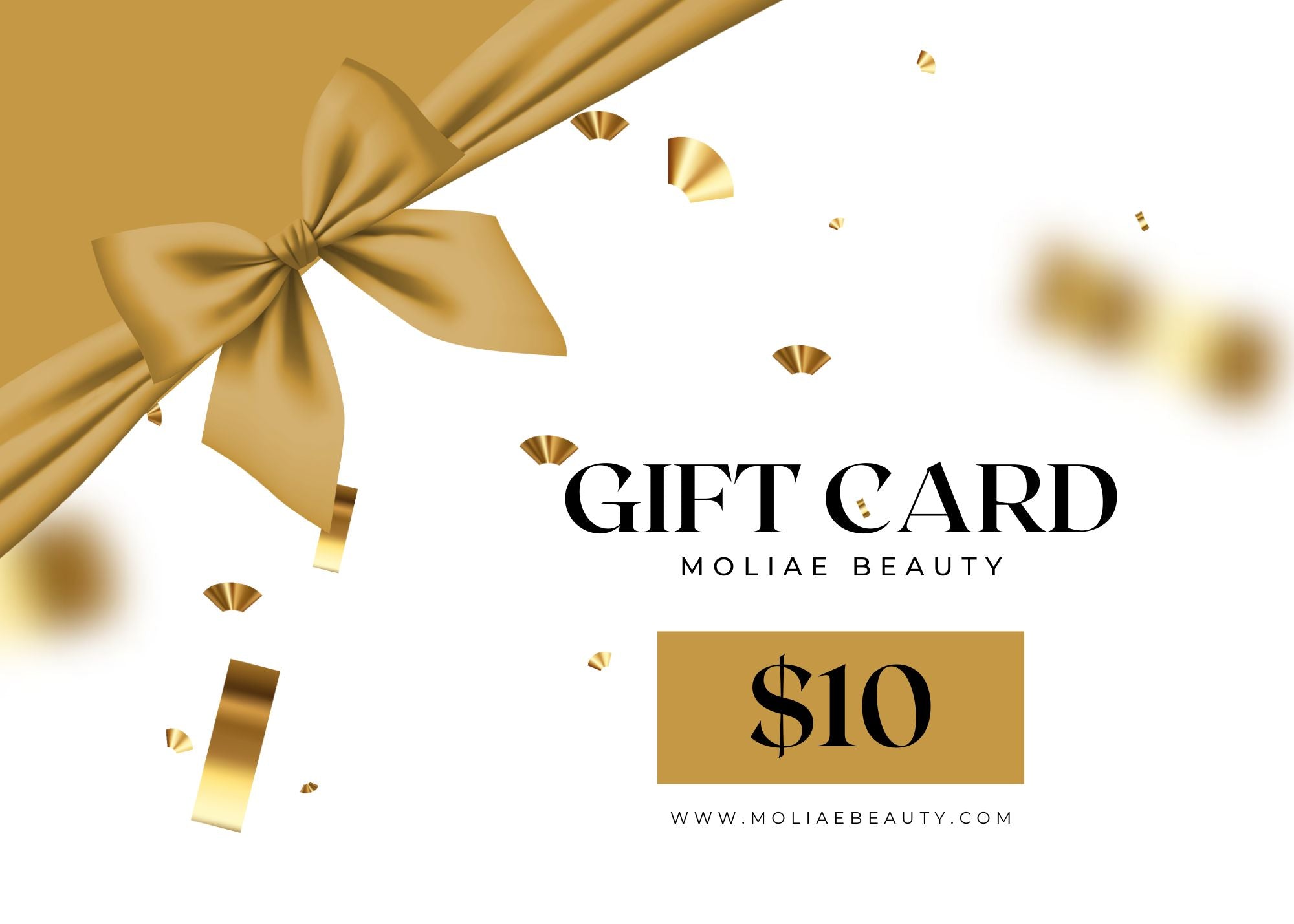 Skin Care Gift Card | MOLIAE Beauty