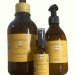 PRIME ITERU Shampoo Oil Set | Shampoo Cleanse | HIERO Deep Conditioner| MAYYIAH Aloe Moisturizer | Lavender | Argan | Aloe