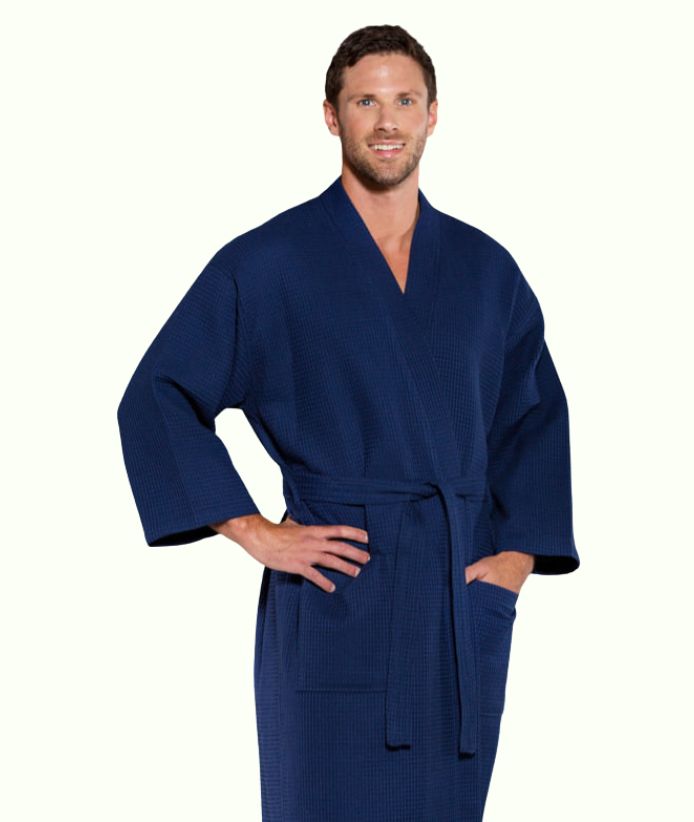 Blue Bath Robe | Royal Blue Robe | MOLIAE Beauty