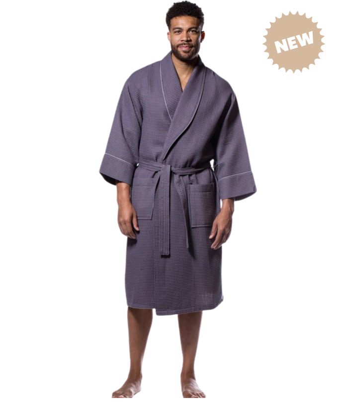 MA’at Platinum Moon | Waffle Shawl Robe | King In Me