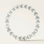 MA'at Serenity Abound Selenite Crystal Bracelet | REIKI Infused of Ankh Ra 360 Body Oil