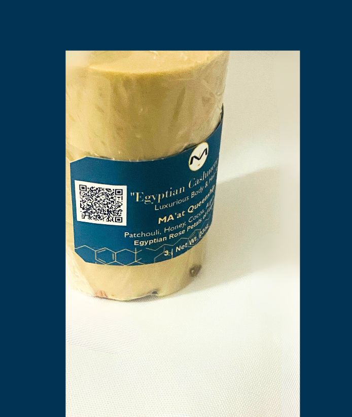 Egyptian Cashmere Soap | MA'at Queenship | Patchouli | Cocoa | Lavender | Argan | Egyptian Roses