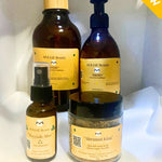 ULTIMATE ITERU Shampoo Oil Set | Ahramat KING Hair Scalp Scrub | Shampoo Cleanse | HIERO Deep Conditioner| MAYYIAH Aloe Moisturizer | Sea Salt | Bergamot | Argan