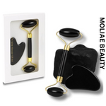 Moonlight Reign | King In Me | Jade Stone Roller Gua Sha Tools Set