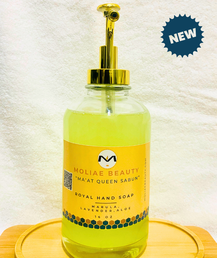 MA'at Queen Sabun | Hand Soap | Lavender Oil | Marula Oil | Aloe