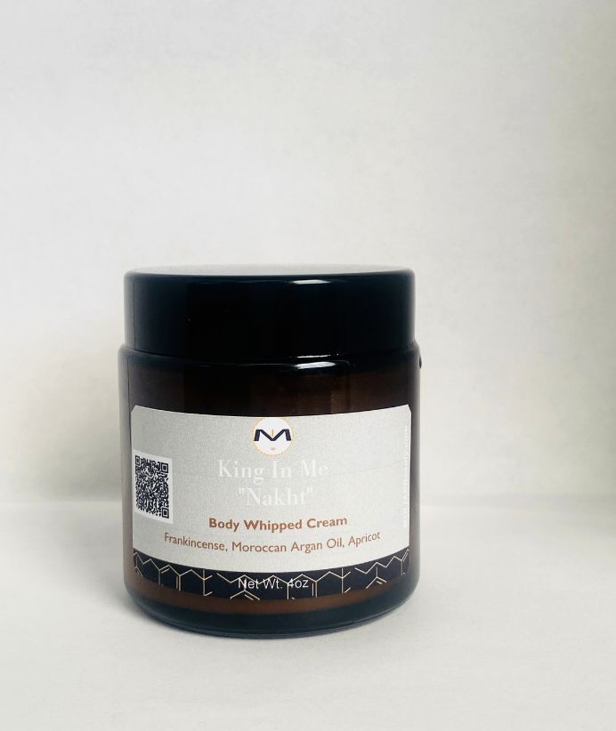 King In Me Collection | NAKHT | Whipped Body Cream | Frankincense | Moroccan Argan Oil | Apricot