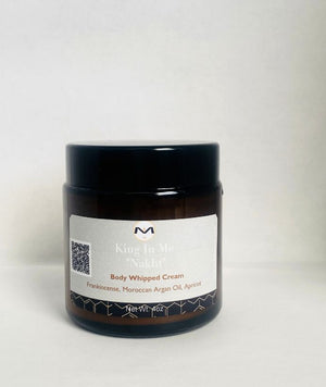 King In Me Collection | NAKHT | Whipped Body Cream | Frankincense | Moroccan Argan Oil | Apricot