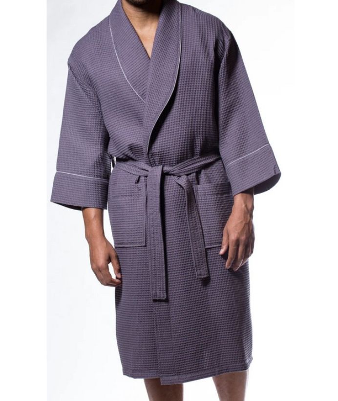 MA’at Platinum Moon | Waffle Shawl Robe | King In Me