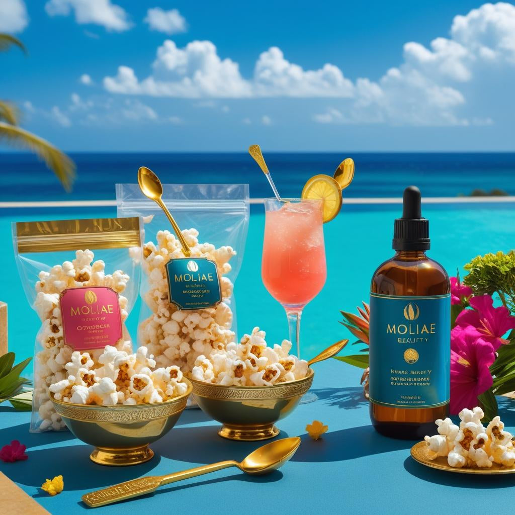 MA'at Egyptian Popcorn | Fun 🩵 | Egyptian Spices | Sea Salt | Olive Oil | Small