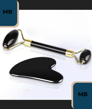Moonlight Reign | King In Me | Jade Stone Roller Gua Sha Tools Set