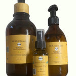 PRIME ITERU Shampoo Oil Set | Shampoo Cleanse | HIERO Deep Conditioner| MAYYIAH Aloe Moisturizer | Lavender | Argan | Aloe