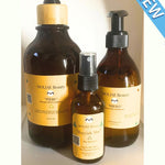 PRIME ITERU Shampoo Oil Set | Shampoo Cleanse | HIERO Deep Conditioner| MAYYIAH Aloe Moisturizer | Lavender | Argan | Aloe