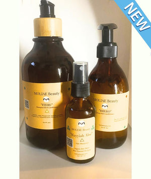 ULTIMATE ITERU Shampoo Oil Set | Nabat ALOE Sand Hair Scalp Scrub | Shampoo Cleanse | HIERO Deep Conditioner| MAYYIAH Aloe Moisturizer | ALOE Sugar