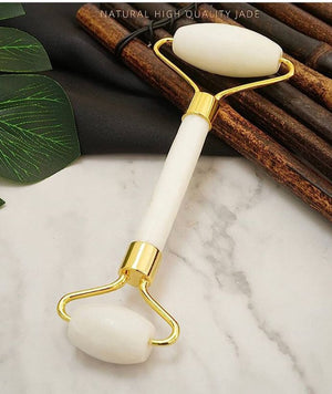 "Luxi Pearl" 2 in 1 Jade Roller Gua Sha Tools Set