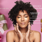 Gift Box Kit Queen Palace | Spa Paradise Oasis | Lip Oil | MA'at Harmony | Lotus Saphirus | Thebes Soap | Body Scrub