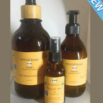 PRIME ITERU Shampoo Oil Set | Shampoo Cleanse | HIERO Deep Conditioner| MAYYIAH Aloe Moisturizer | Lavender | Argan | Aloe