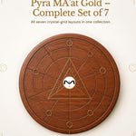 MA'at Aspu Crystals Grids | REIKI | Ankh Ra 360 Infusion