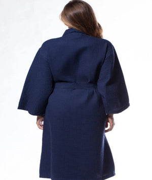 Blue Nile Moon Robe | Queens | Waffle Weave Luxurious Spa Robe