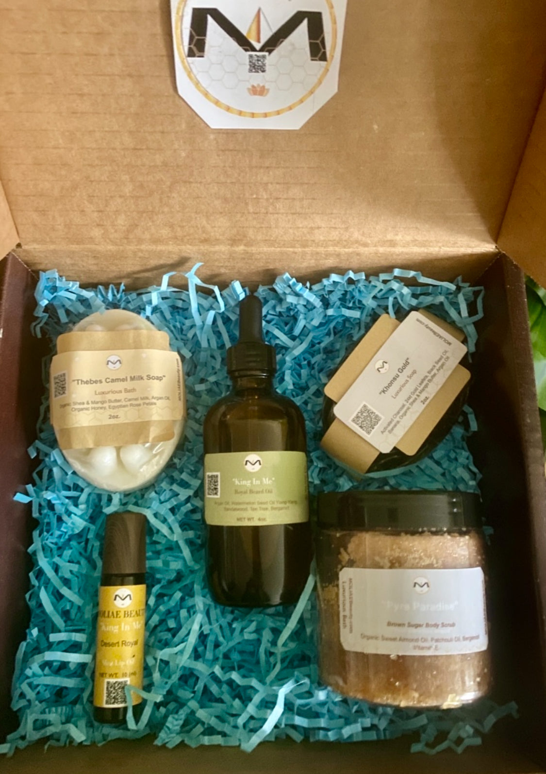 Gift Box Beard Oil, Royal Soap, Men Lip Oil