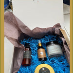 King In Me | Beard Oil with Ankh Ra 360 Body Oil | Aspu Pyra  Gift Box Kit
